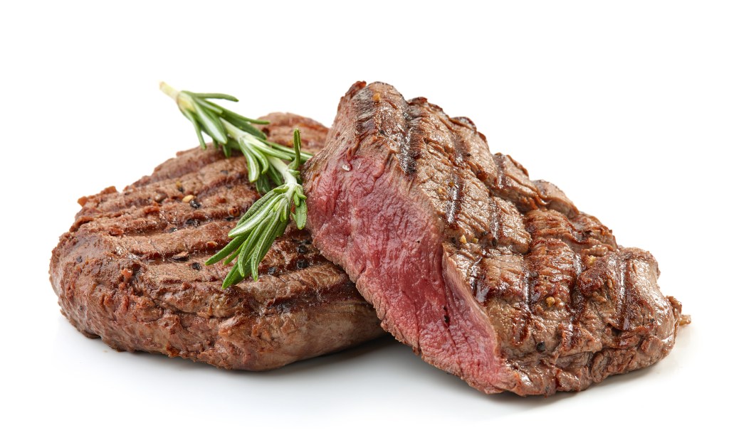 Grilled steak&nbsp;