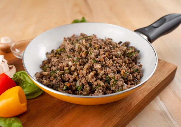 Healthy Ground Beef and Mushroom Recipe
