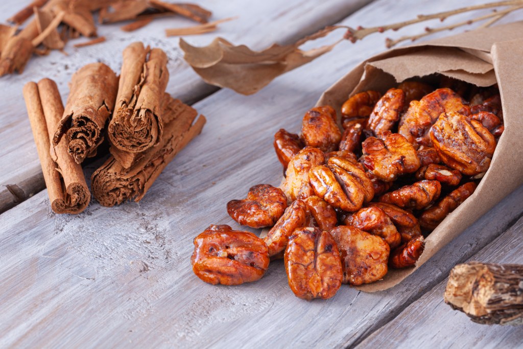 Candied pecans