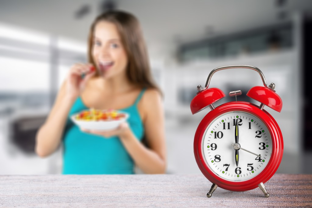 Intermittent fasting clock
