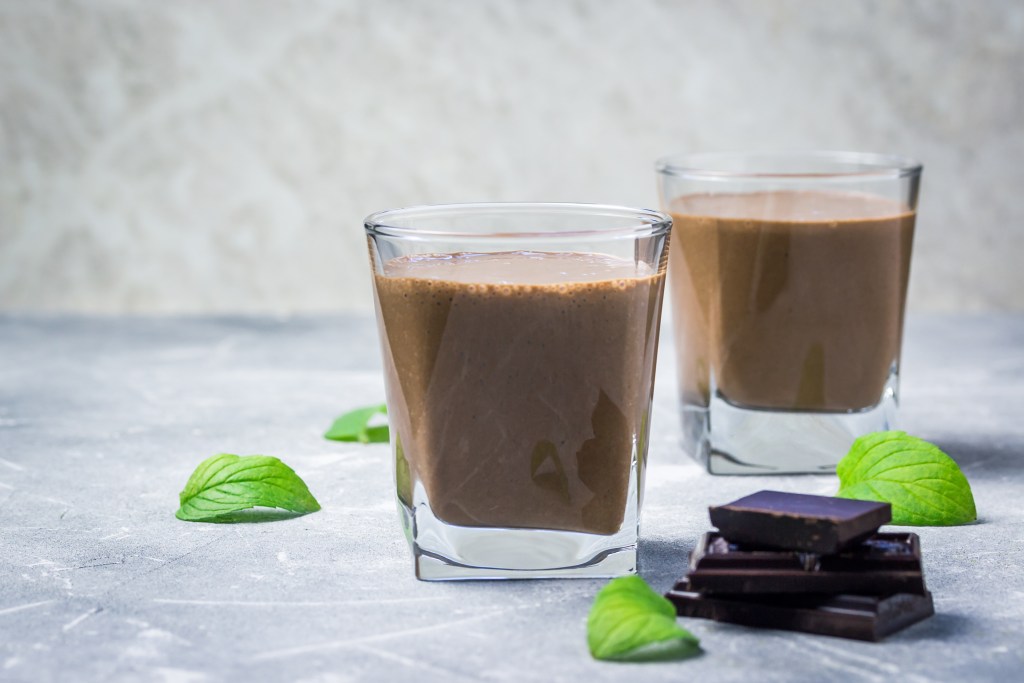 Chocolate smoothie
