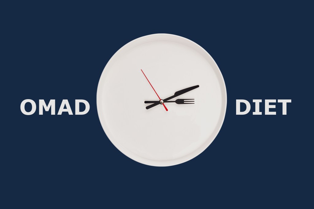 OMAD diet concept