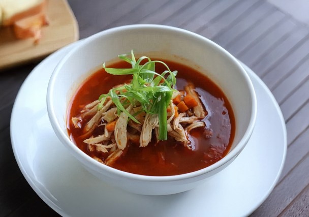 Keto Chicken Tortilla Soup