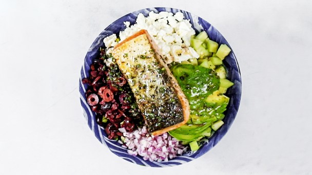 Keto Avocado Salmon Salad