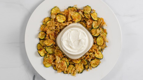 Keto Baked Zucchini Chips Recipe