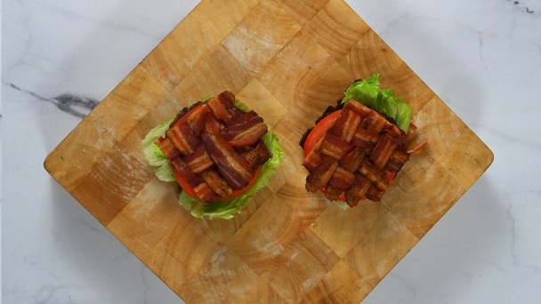 Keto BLT Burgers