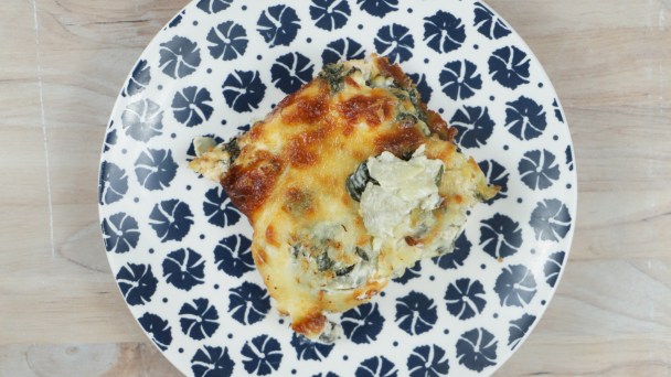 Keto Creamy Spinach Artichoke Casserole