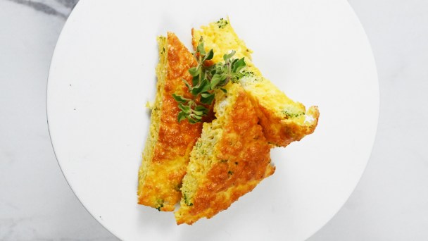 Savory Keto Egg Loaf Breakfast