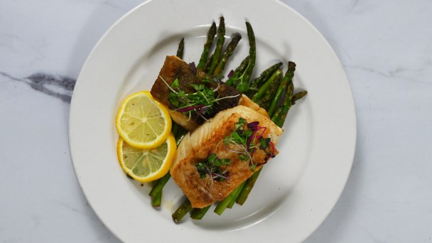 Garlic Lemon Halibut