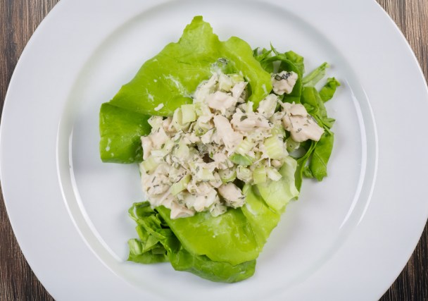Keto Chicken Salad Lettuce Wraps