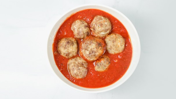 Baked Keto Meatballs - Low-Carb Recipe