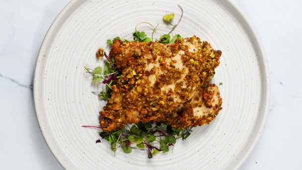 Keto Pistachio-Crusted Chicken