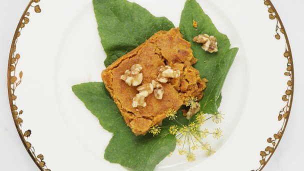 Keto Pumpkin Blondies