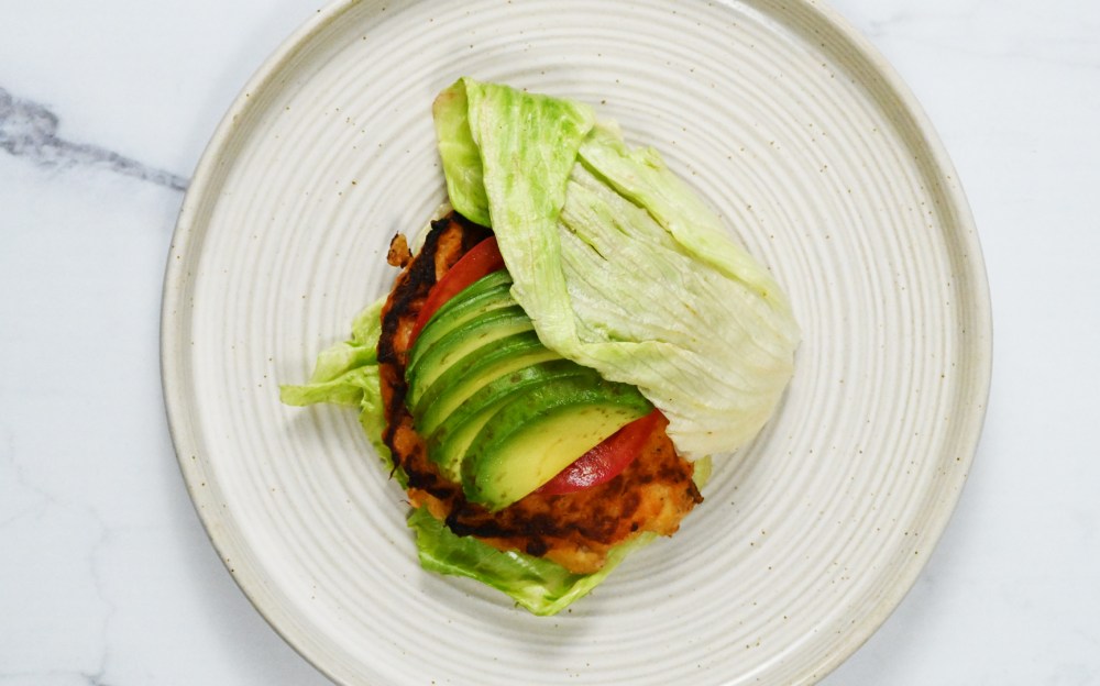 Keto Tuna Avocado Burgers