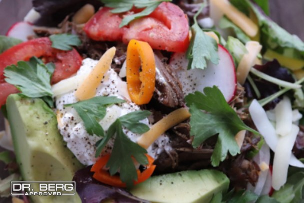 Shredded Beef Salad