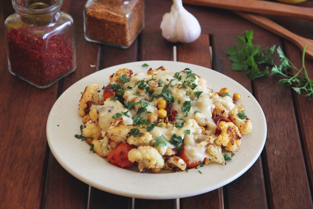 Cauliflower salad recipe photo