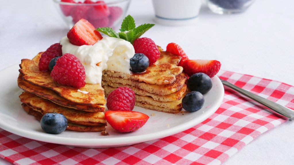 Coconut flour pancakes