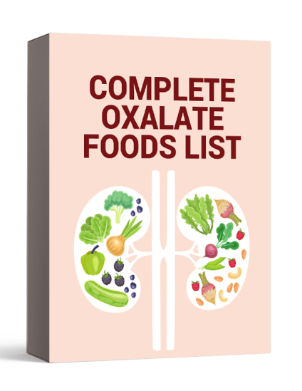 Complete Oxalate Foods List