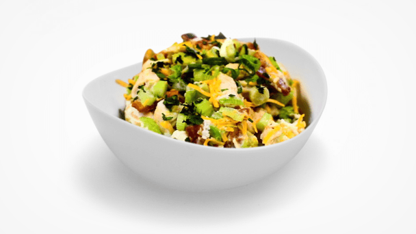 Keto Avocado Bacon Chicken Salad