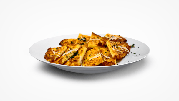 Keto Cheesy Garlic Breadsticks