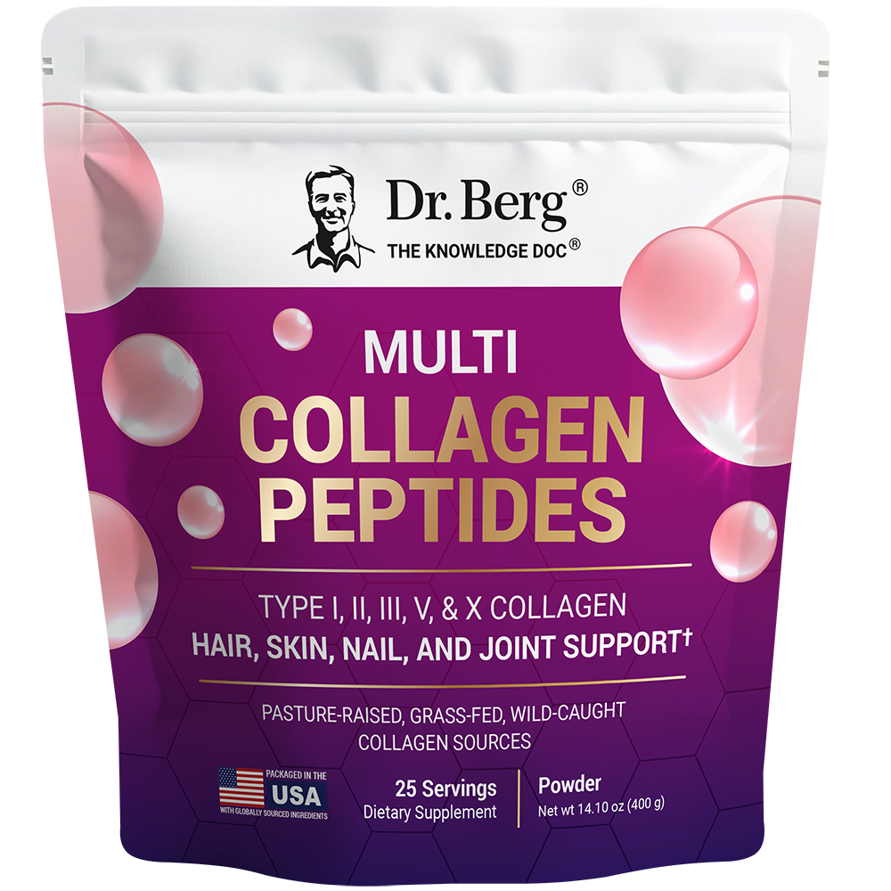 Multi Collagen Peptides - 15.5 g per serving - Grass-Fed, Pasture-Raised, and Wild-Caught Sources - 25 servings